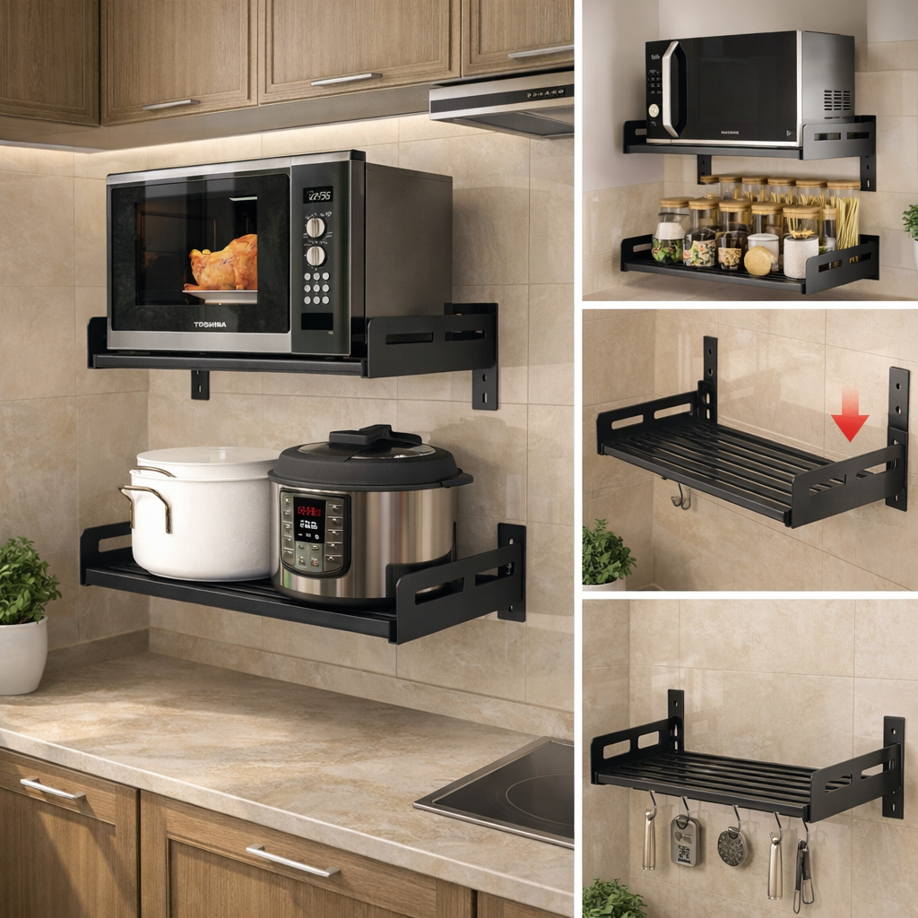 Wall-Mounted Oven Rack